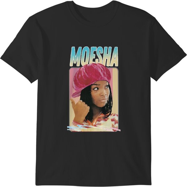 Moesha - 90S Style Fan Design T-Shirts-image