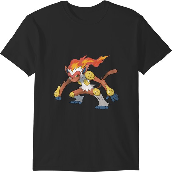 Infernape Chibi Anime Manga Chibi T-Shirts-image