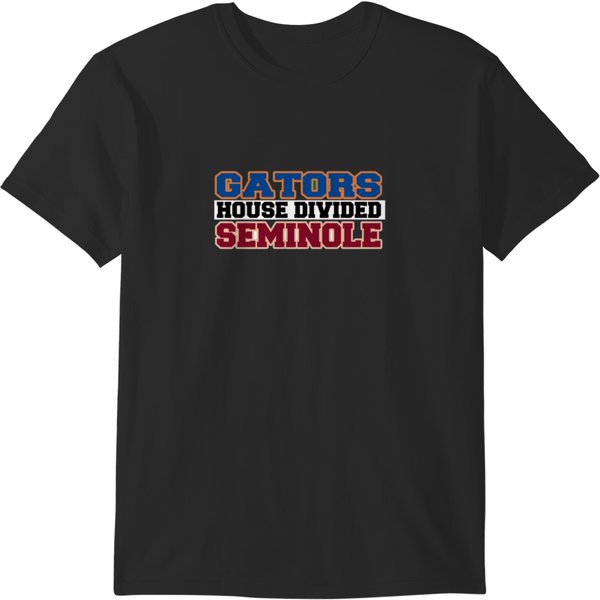 Gators House Divided Seminole T-Shirts-image