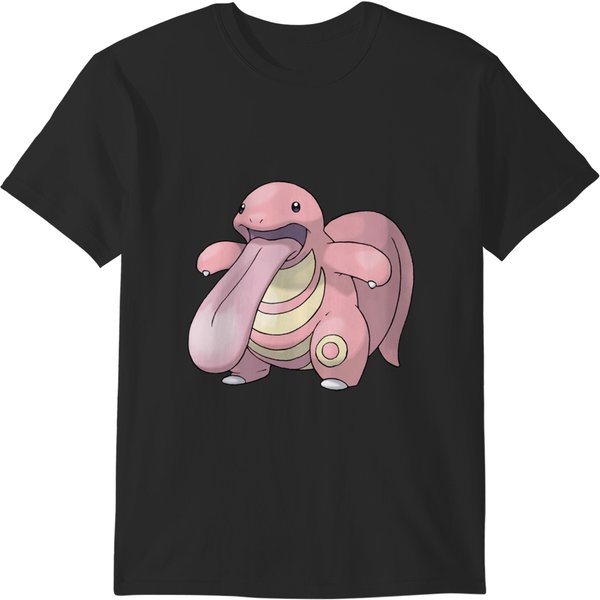 Lickitung Chibi Anime Manga Chibi T-Shirts-image
