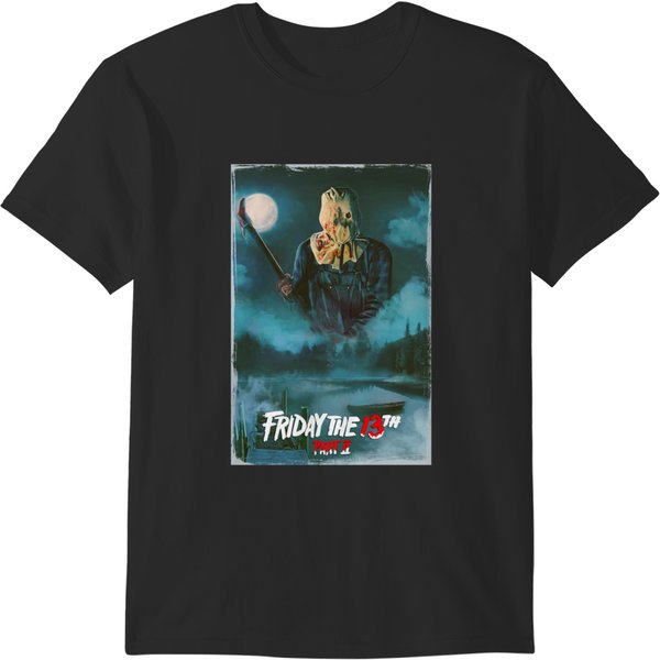 Jason Voorheess Friday The 13Thh Part 2 - Horror T-Shirts-image