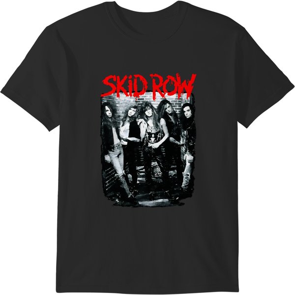 Vintage Poster Skidd Row 90S T-Shirts-image