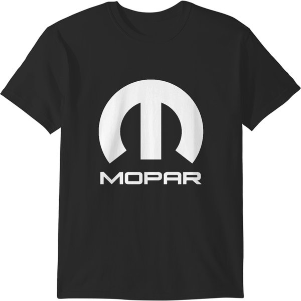 White Logo Mopar T-Shirts-image