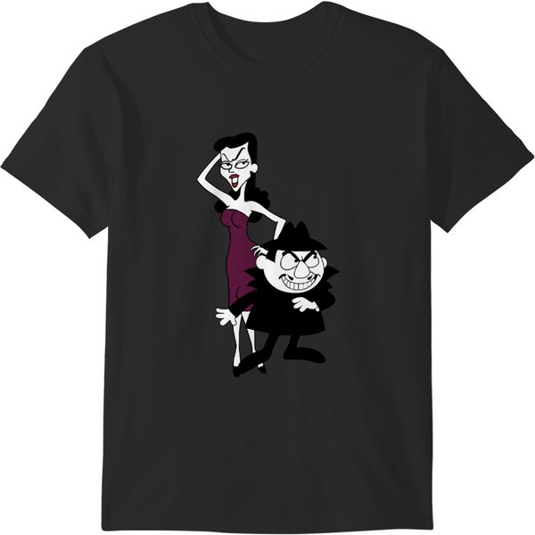 Boris Badenov And Natasha Fatale - Rocky &Amp; Bullwinkle T-Shirts-image