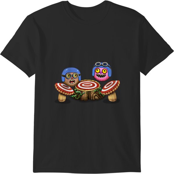 My Singing Monsters Character Thumpies Sticker T-Shirts-image