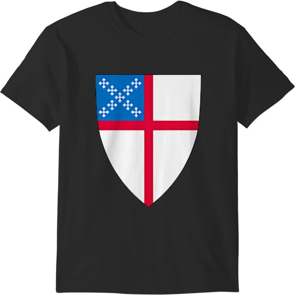 Episcopalian Episcopal Church Shield Logo T-Shirts-image