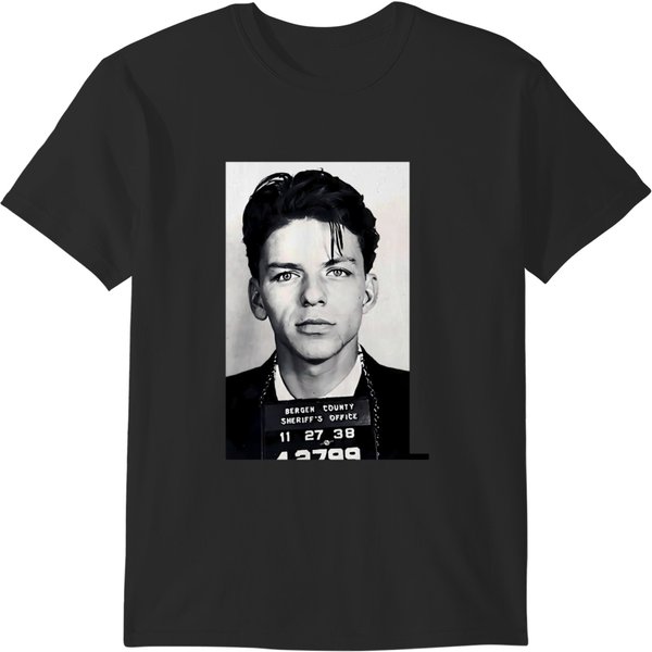 Frank Sinatra Mugshot T T-Shirts-image