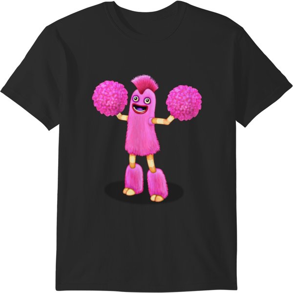 My Singing Monsters Character Pompom Sticker T-Shirts-image