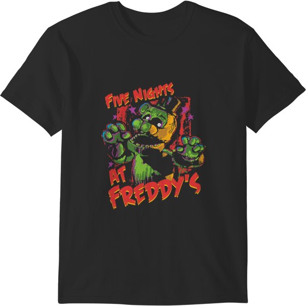 Five Nights At Freddys Phantom Freddy T-Shirts-image