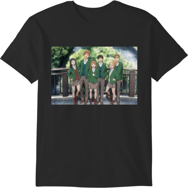 Orange Anime T-Shirts-image