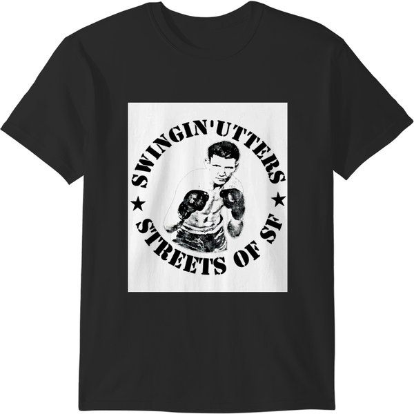 American Punk Rock Band Swingin Utters Streets Of Sf Mark Hoffman T-Shirts-image