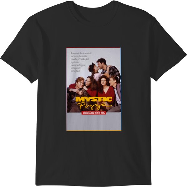 Mystic Pizza 80S Comming Of Age Movie Classic Starring Julia Roberts T-Shirts-image