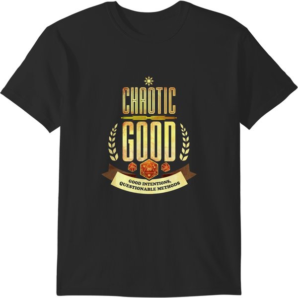 Chaotic Good Good Intentions T-Shirts-image
