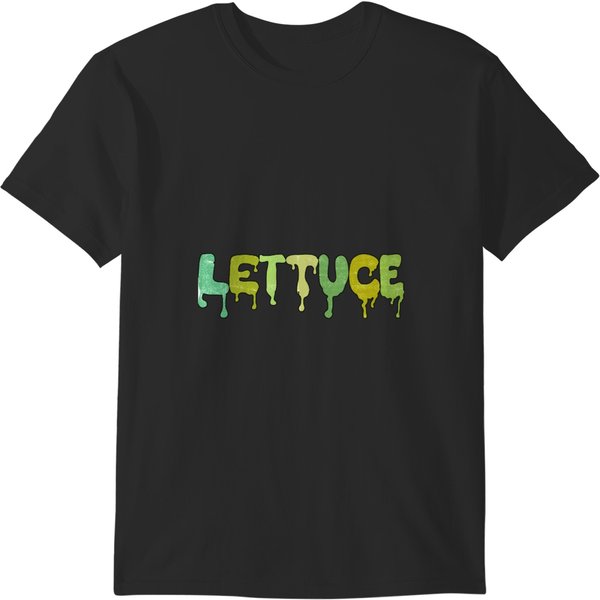 Lettuce Sticker - Vintage Tshirt T-Shirts-image