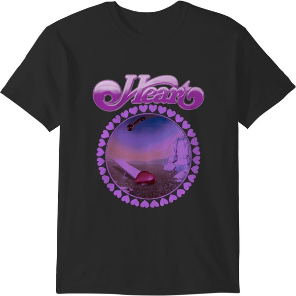Heart Rock Band T-Shirt T-Shirts-image