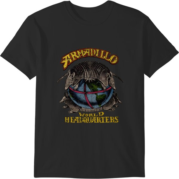 Armadillo Headquarters 1970 T-Shirt T-Shirts-image