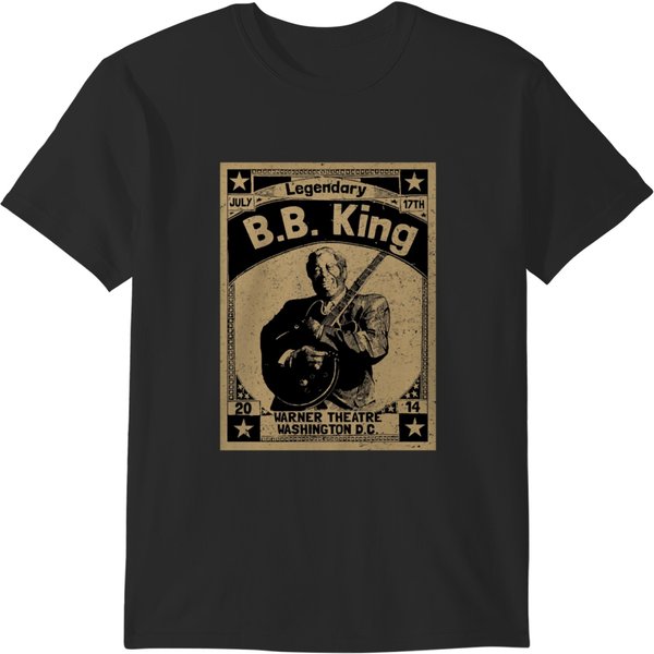 Rock N Bb - King Of Blues In Washington T-Shirts-image