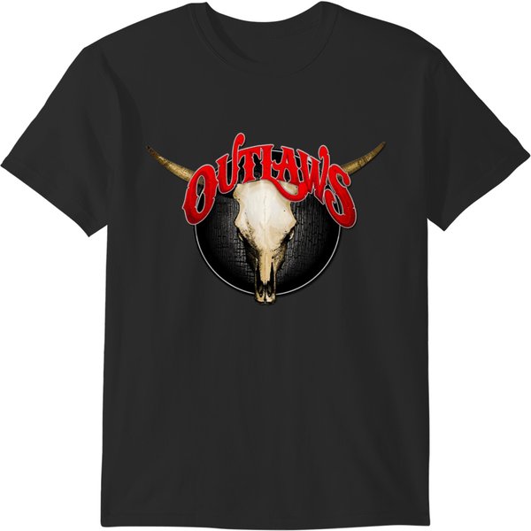 The Outlaws Rock Band Best Logo T-Shirts-image