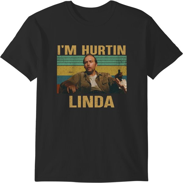 Loose Black Chic Cartoon Doyle Hargraves Sling Blade T-Shirts-image