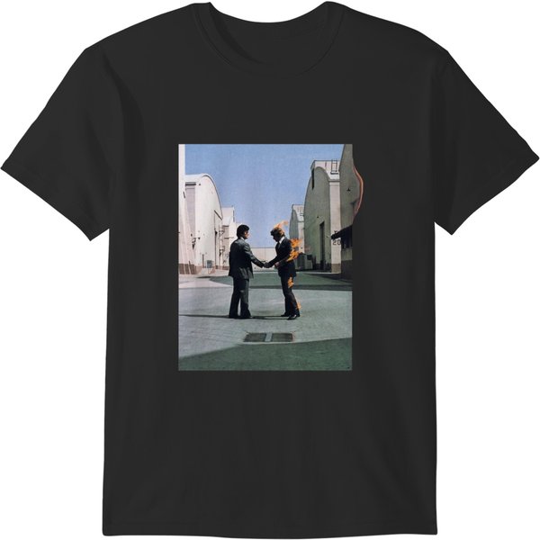 Pink Floyds Wish You Were Here Arwork T-Shirts-image