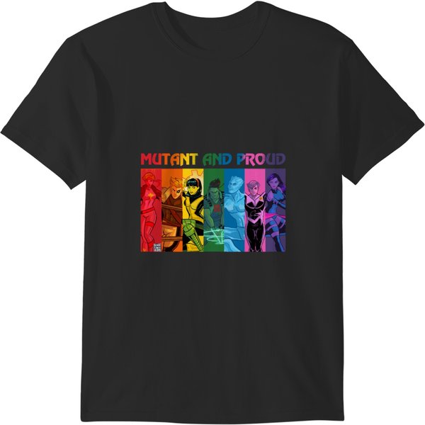 Mutant And Proud Rainbow T-Shirts-image