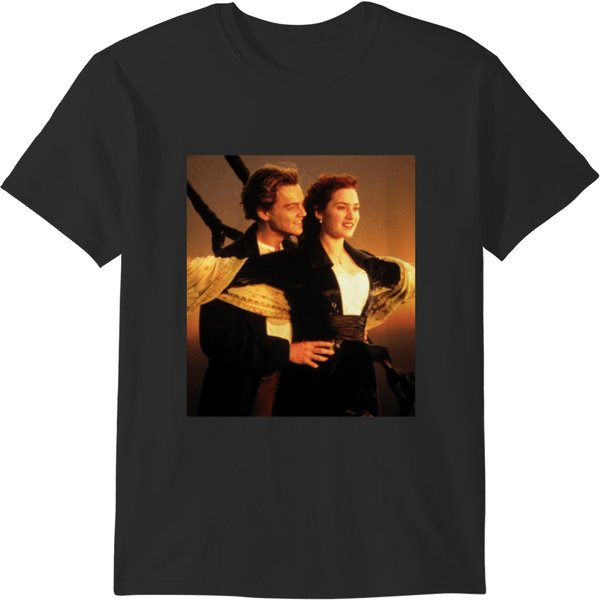 Leonardo Dicaprio Romantic Titanic T-Shirts-image