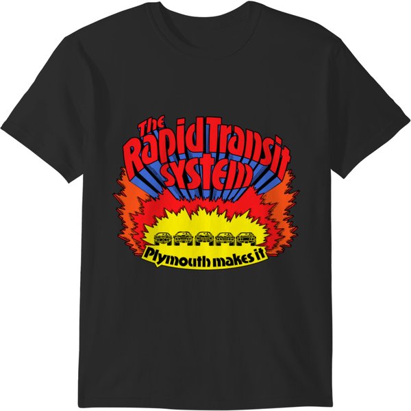 Rapid Transit System - Plymouth Makes It T-Shirts-image