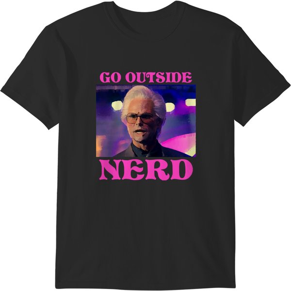 Baby Billy - Go Outside Nerd T-Shirts-image