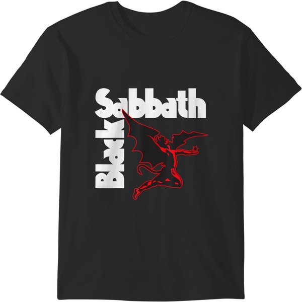 Black Sabbath Demon Logo T-Shirts-image
