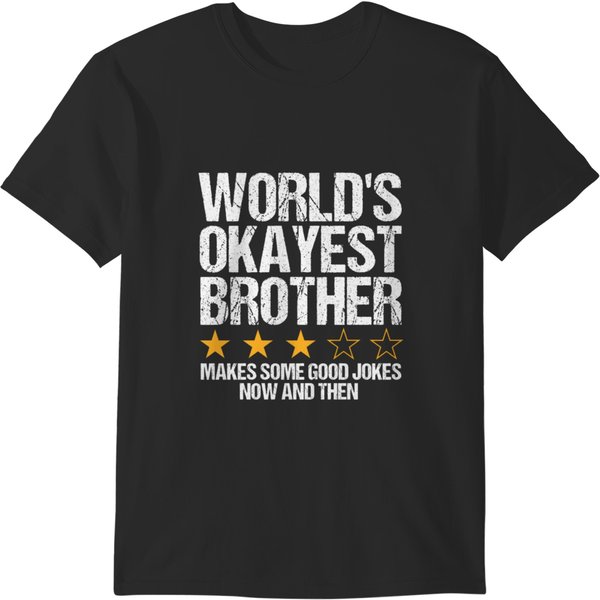 Worlds Okayest Brother Classic(1) T-Shirts-image