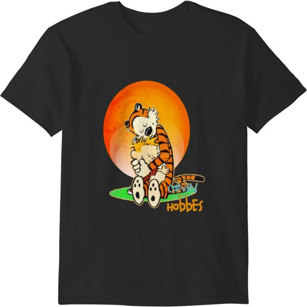 Calvin And Hobbes T-Shirtcalvin And Hobbes T-Shirt_By Markzoo_ T-Shirts-image