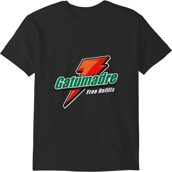 Gatumadre Sports Drink Parody Funny Mexican Gifts T-Shirts-image