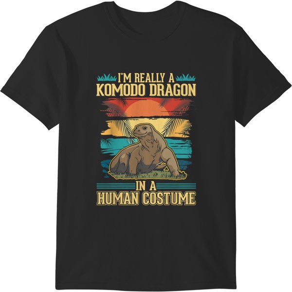 Dragons Komodo Dragon Costume Halloween T-Shirts-image