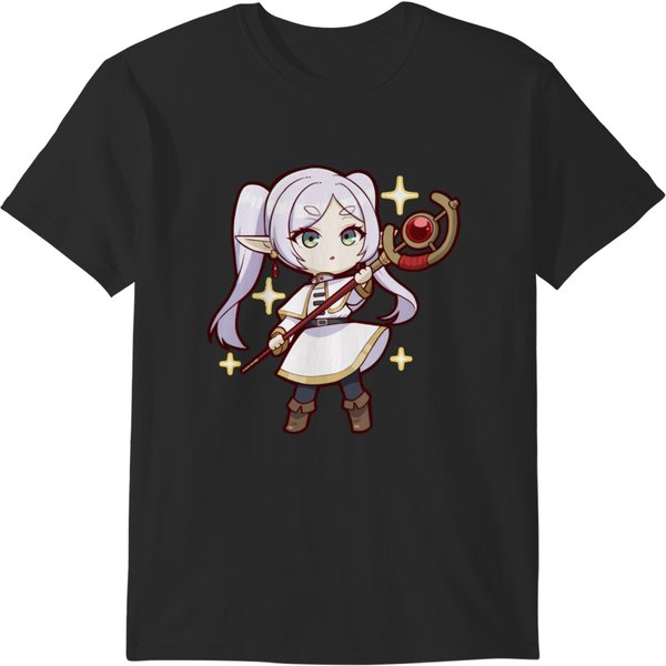 Frieren - Frieren Chibi T-Shirts-image