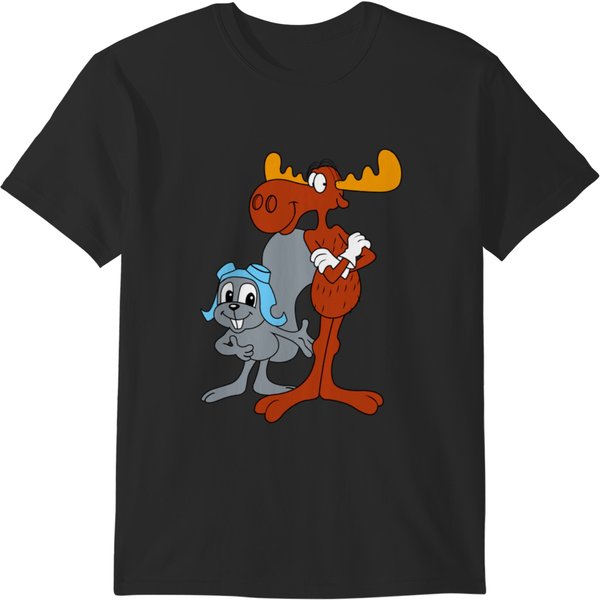 Rocky And Bullwinkle T-Shirts-image