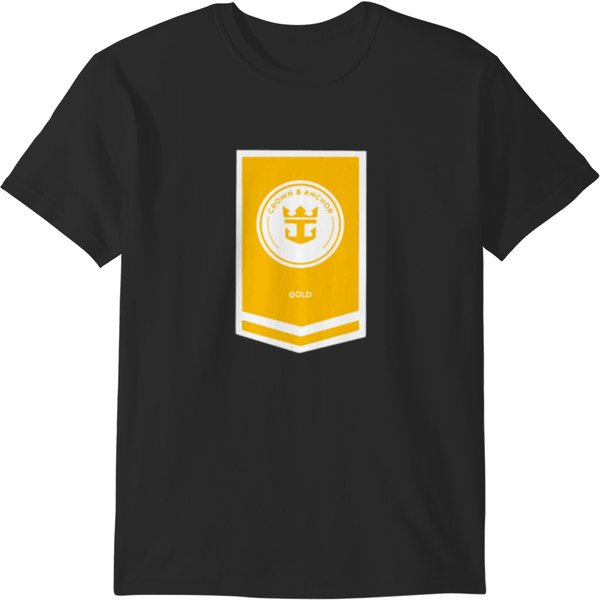 Royal Caribbean Crown And Anchor Gold T-Shirts-image