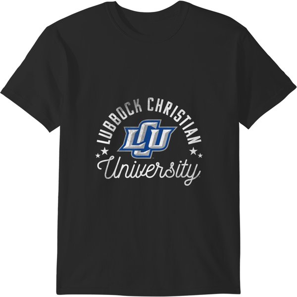 Lubbock Christian University Chapparals Logo T-Shirts-image