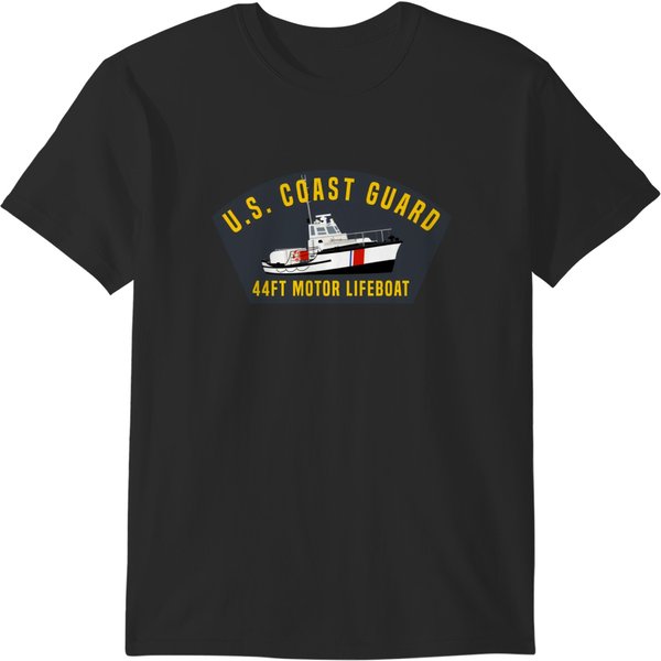 Cover Art Series Coast Guard 44 Motor Boat 1 T-Shirts-image