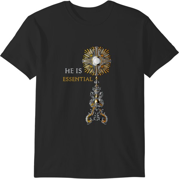 Catholic Monstrance Holy Mass T-Shirts-image