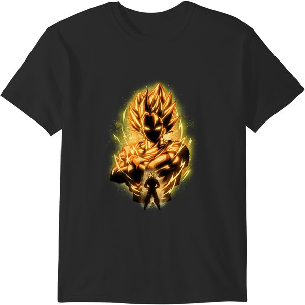 Golden Saiyan Vegito 2 T-Shirts-image