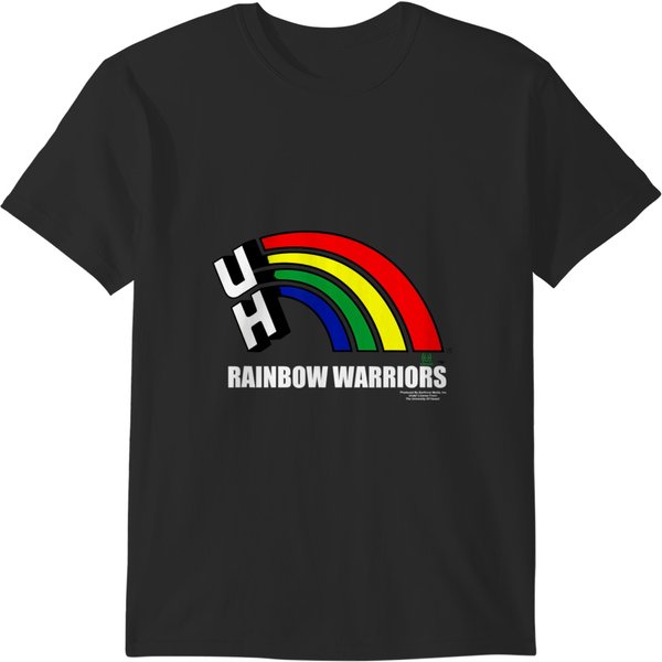 University Of Hawaii Hawaii Rainbow Warrior Logo T-Shirts-image