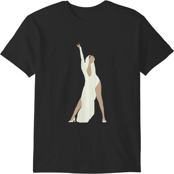 Kylie Minogue White Dress Can't Get You Out Of My Head T-Shirts-image