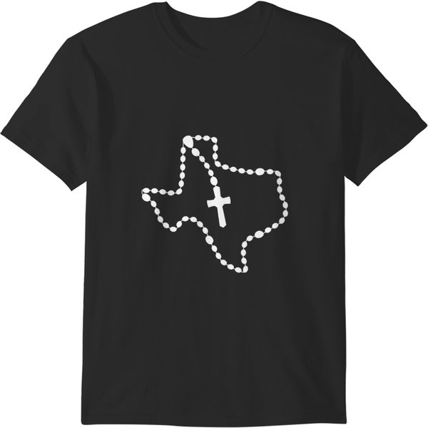 Texas Rosary Catholic T-Shirts-image