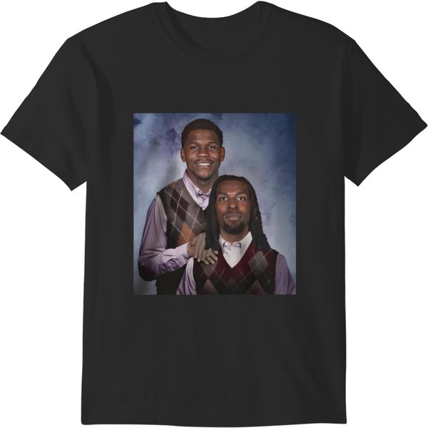 Naz Reid Anthony Edwards Basketball T-Shirts-image