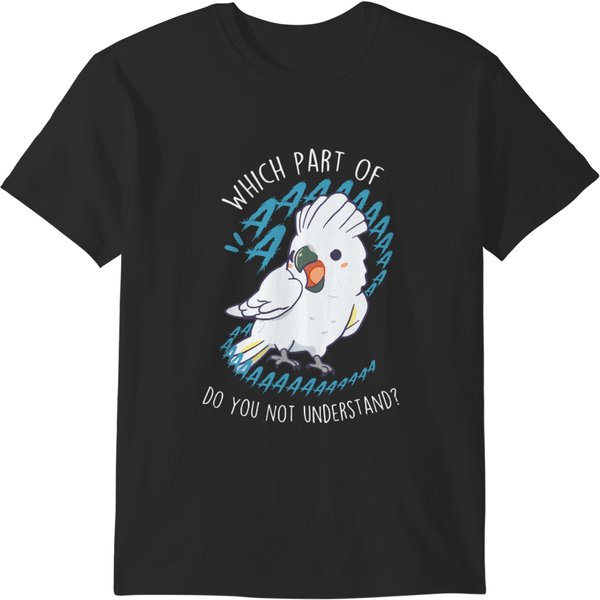 Umbrella Cockatoo Umbrella Cockatoo Parrot Aaaa T-Shirts-image