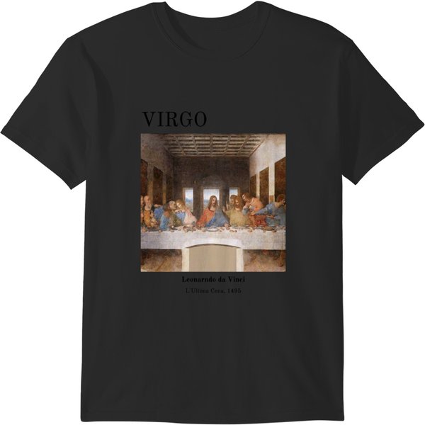 Leonardo Da Vinci - Virgo T-Shirts-image