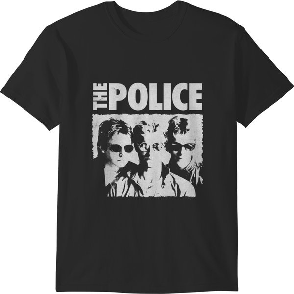 121 The Police Band Vintage T-Shirt T-Shirts-image