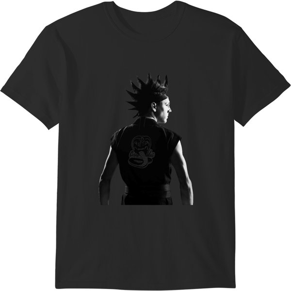 Hawk Cobras Kai In Black And White T-Shirts-image