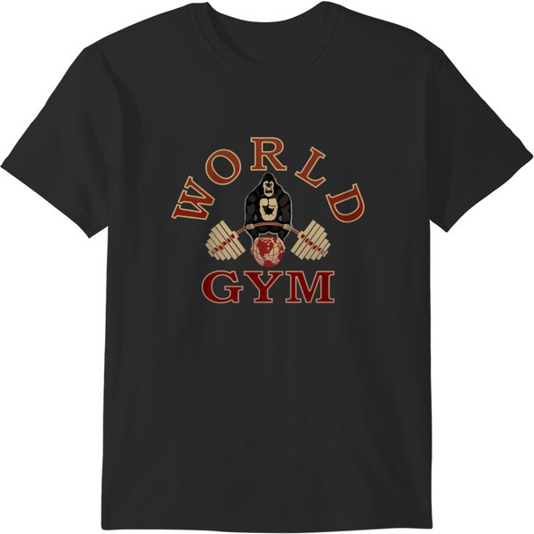 World Gym Gorilla T-Shirts-image