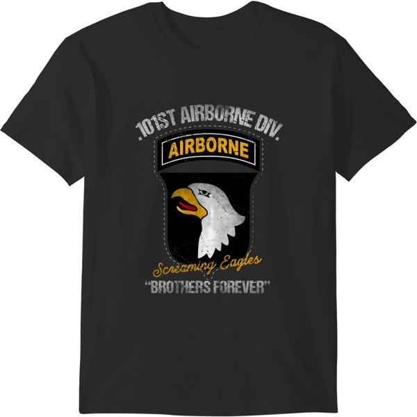 101St Airborne Div Screaming Eaglesbrothers Forever T-Shirts-image